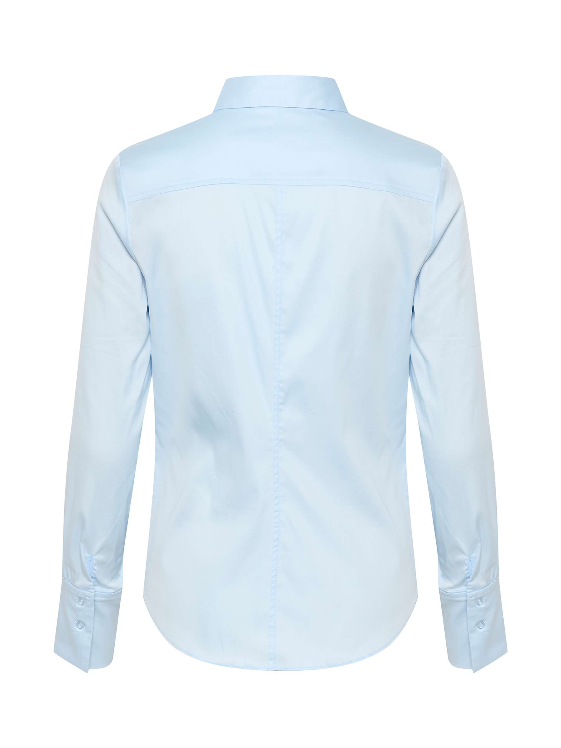 Buy InWear Cally Long Sleeve Shirt, Pastel Blue Online at johnlewis.com