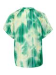 InWear Himari Short Sleeve Top, Green Art Splash