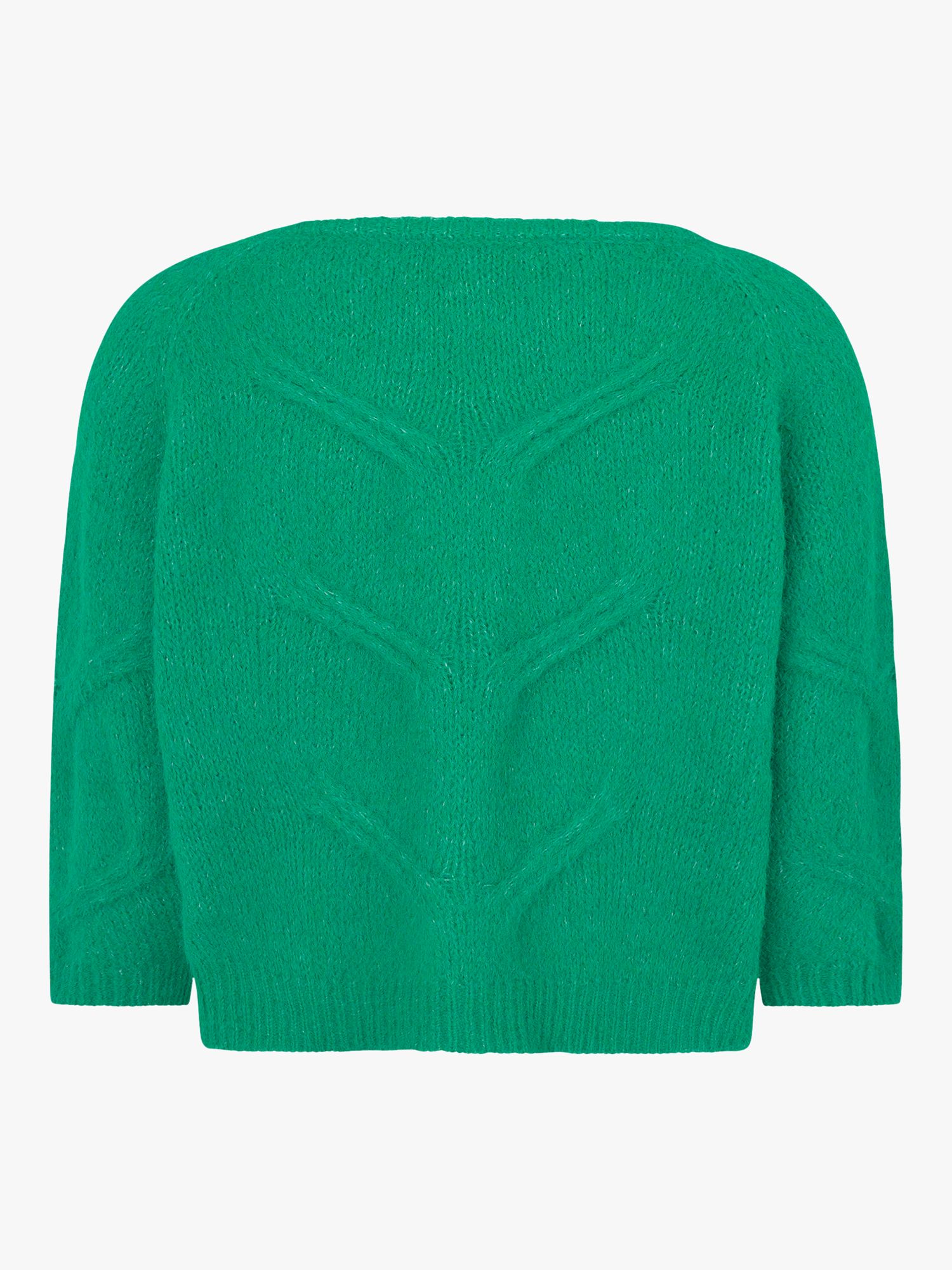 Lollys Laundry Tortuga Relaxed Fit Jumper, Emerald Green, XS