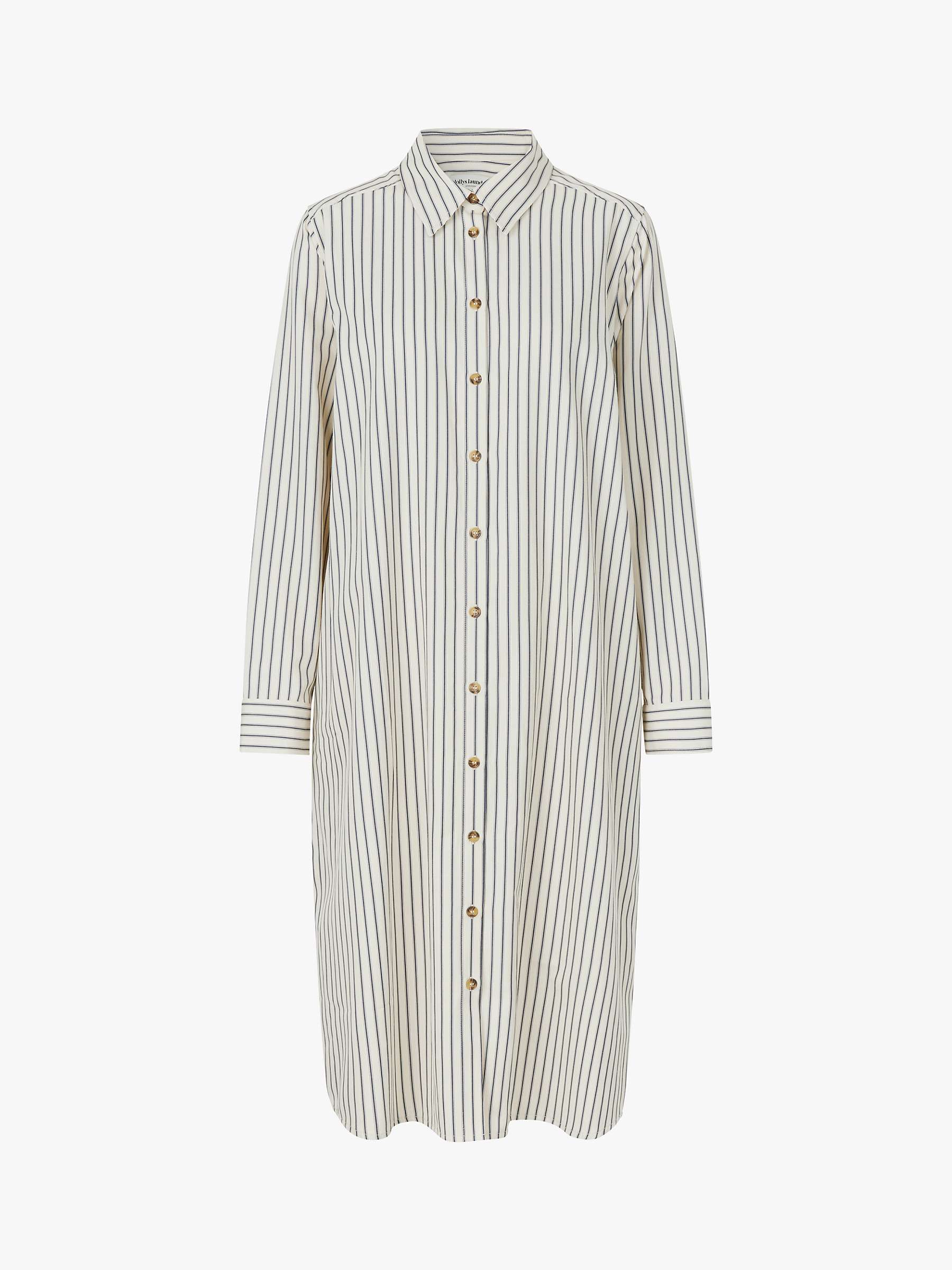 Buy Lollys Laundry Mumba Cotton Blend Shirt Dress, Stripe Online at johnlewis.com