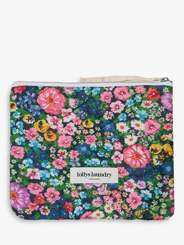 Lollys Laundry Mia Floral Quilted Pouch, Multi