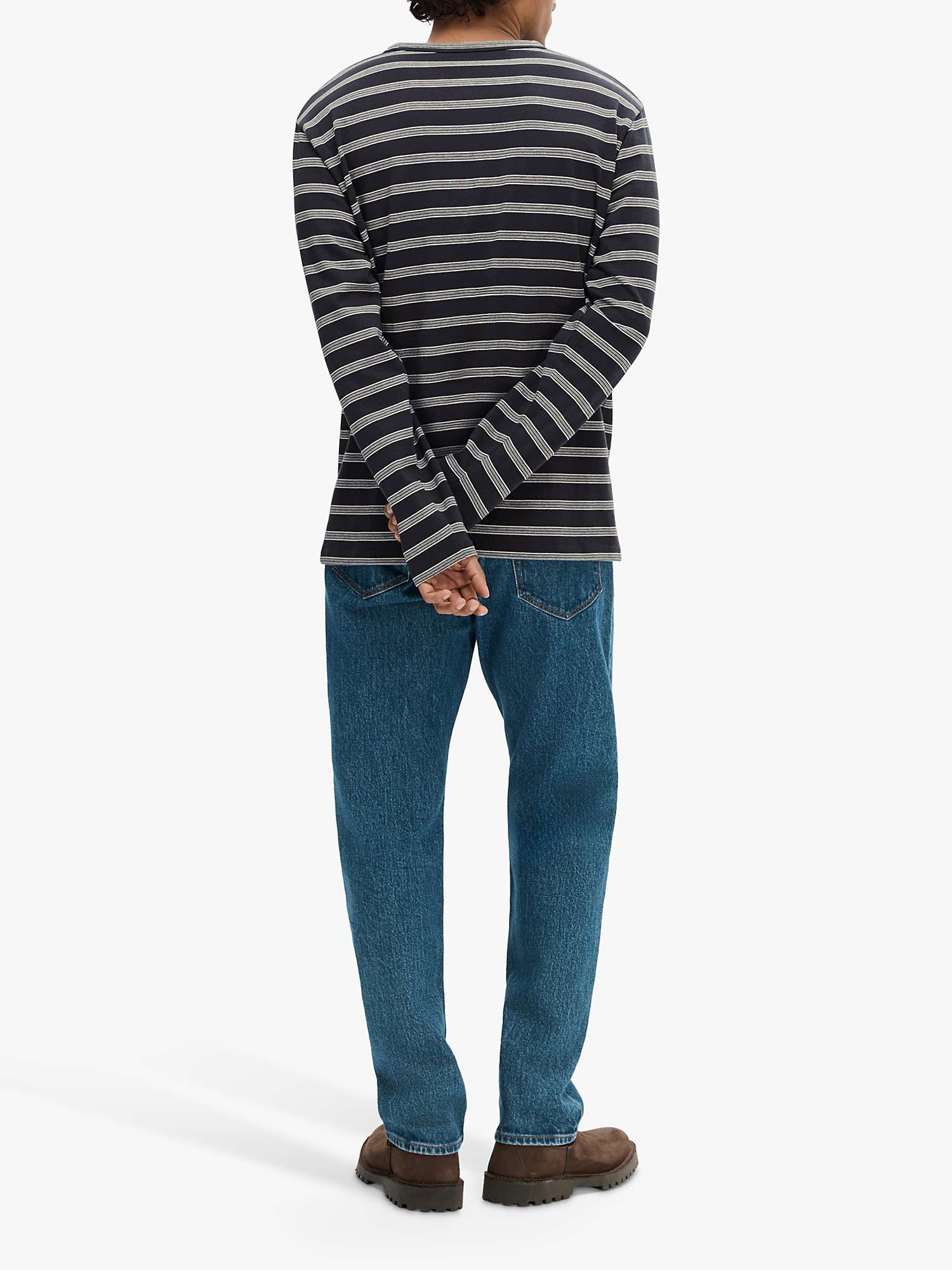 Buy SELECTED HOMME Relaxed Shawn Jumper, Multi Online at johnlewis.com