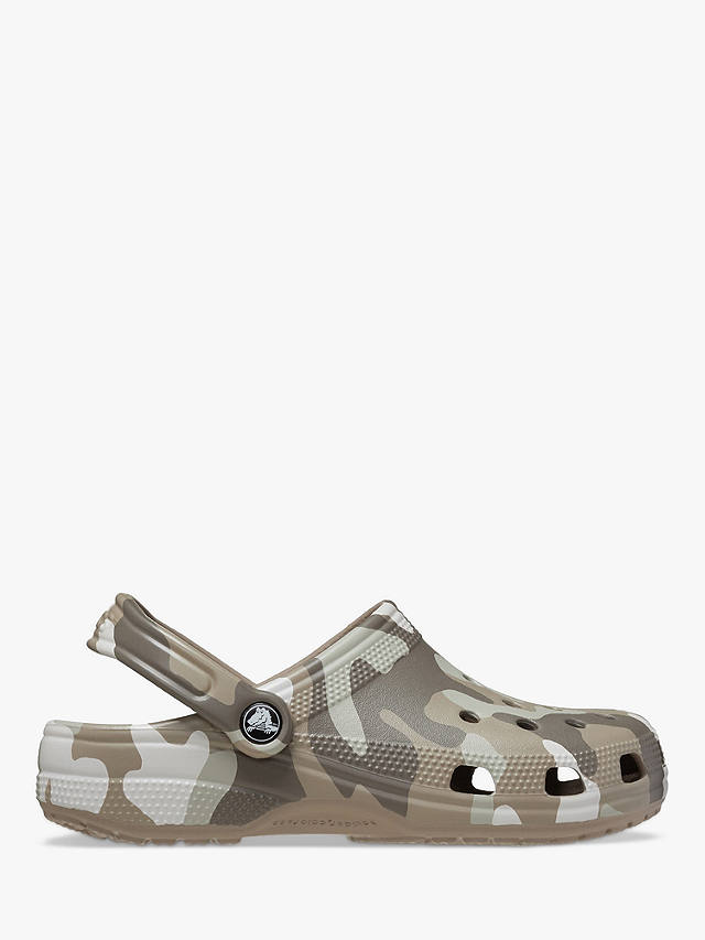 Crocs Seasonal Camouflage Clogs, Brown