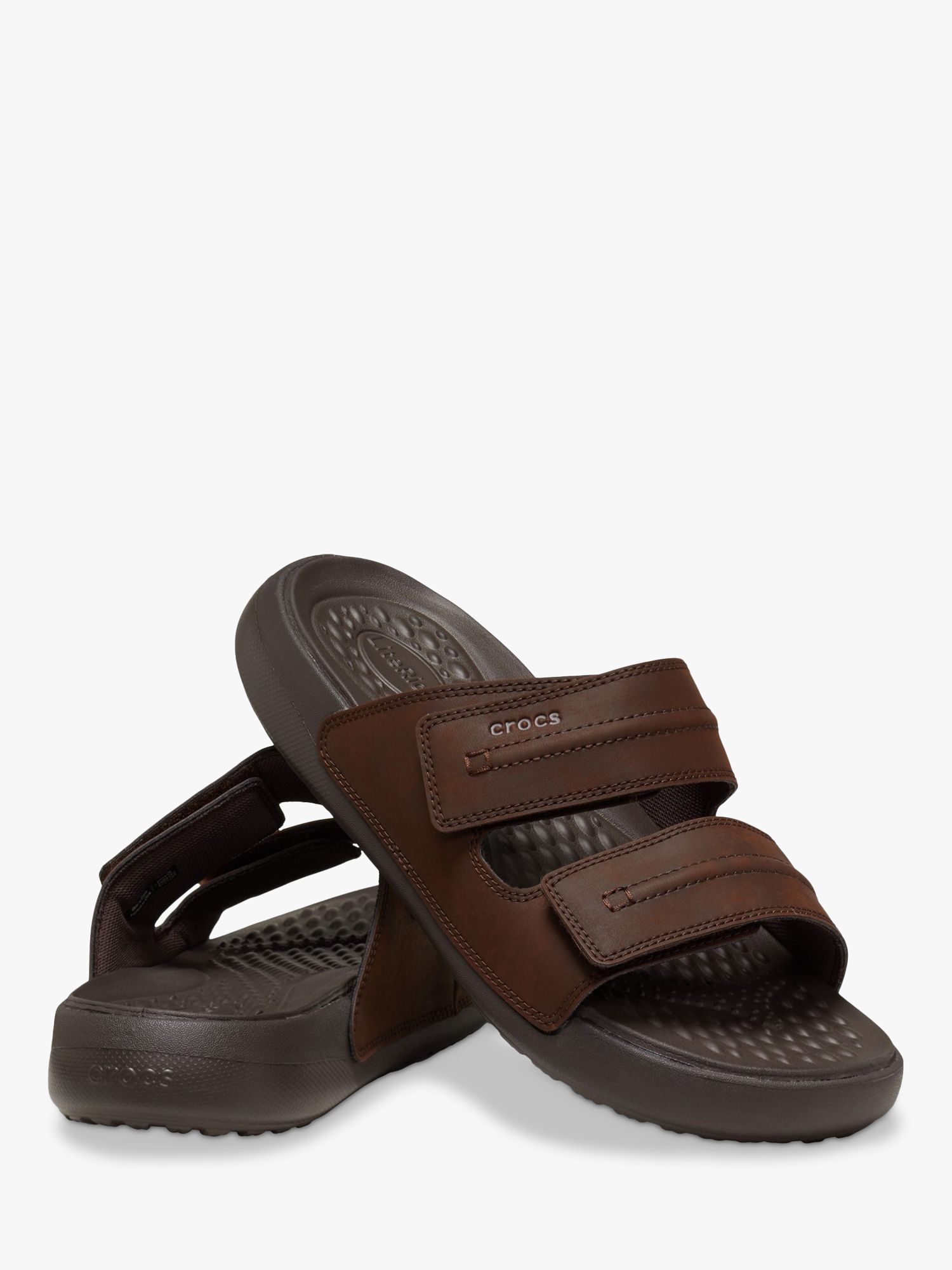 Crocs Yukon Vista II Sandals, Dark Brown, 12