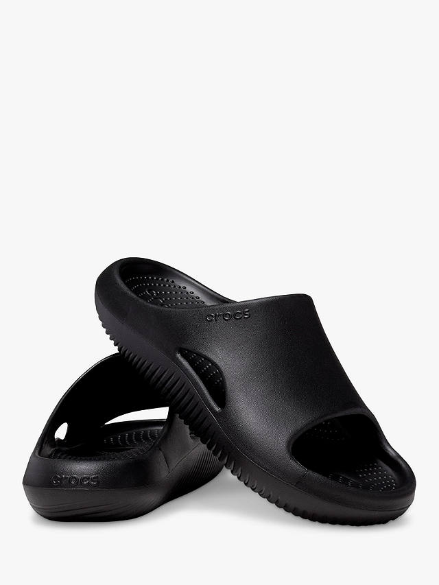Crocs Mellow Sliders, Black