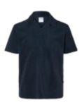 SELECTED HOMME Regular Fit Organic Cotton Polo Shirt, Sky Captain