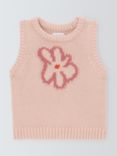 John Lewis ANYDAY Baby Floral Knitted Vest, Multi