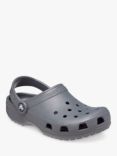 Crocs Kids' Classic Croc Clogs, Grey