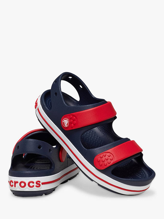 Crocs Kids' Crocband Play Sandals, Navy