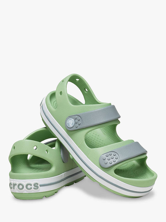 Crocs Kids' Crocband Play Sandals, Green