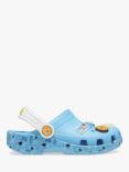 Crocs Kids' Cookie Monster Classic Clogs, Blue/Multi