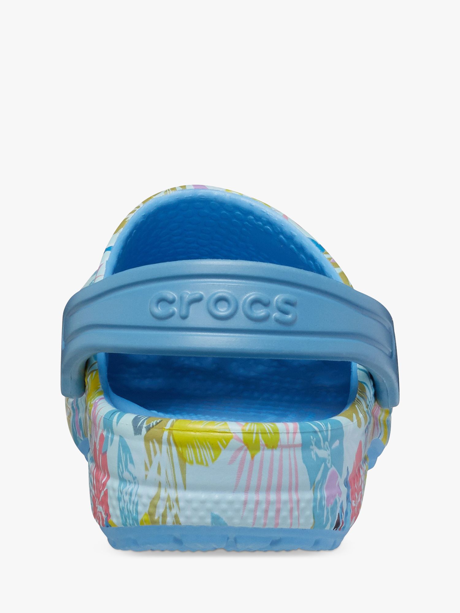 Buy Crocs Kids' Stitch Classic Clogs, Blue/Multi Online at johnlewis.com