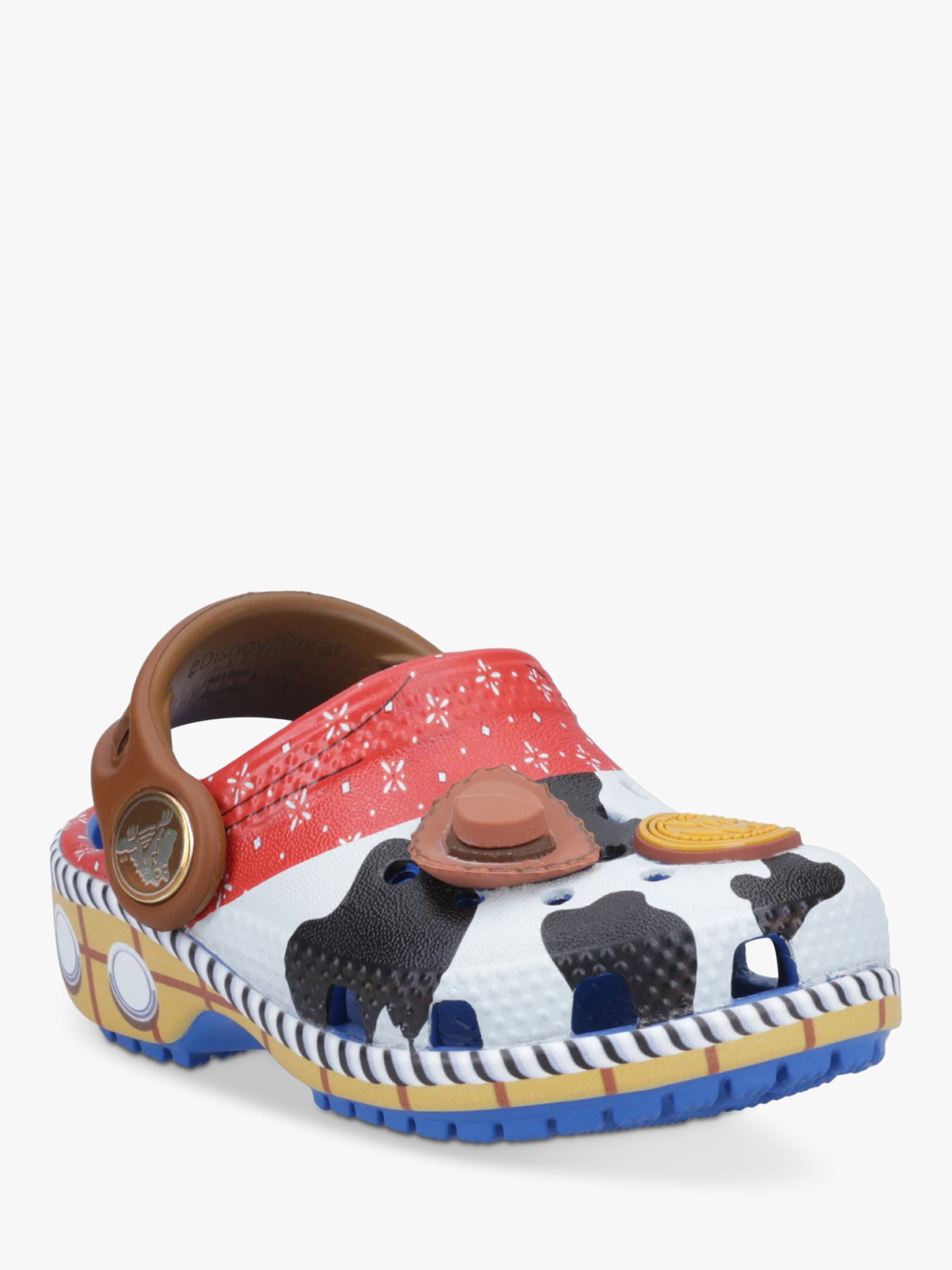 Buy Crocs Kids' Toy Story Woody Classic Clogs, Multi Online at johnlewis.com