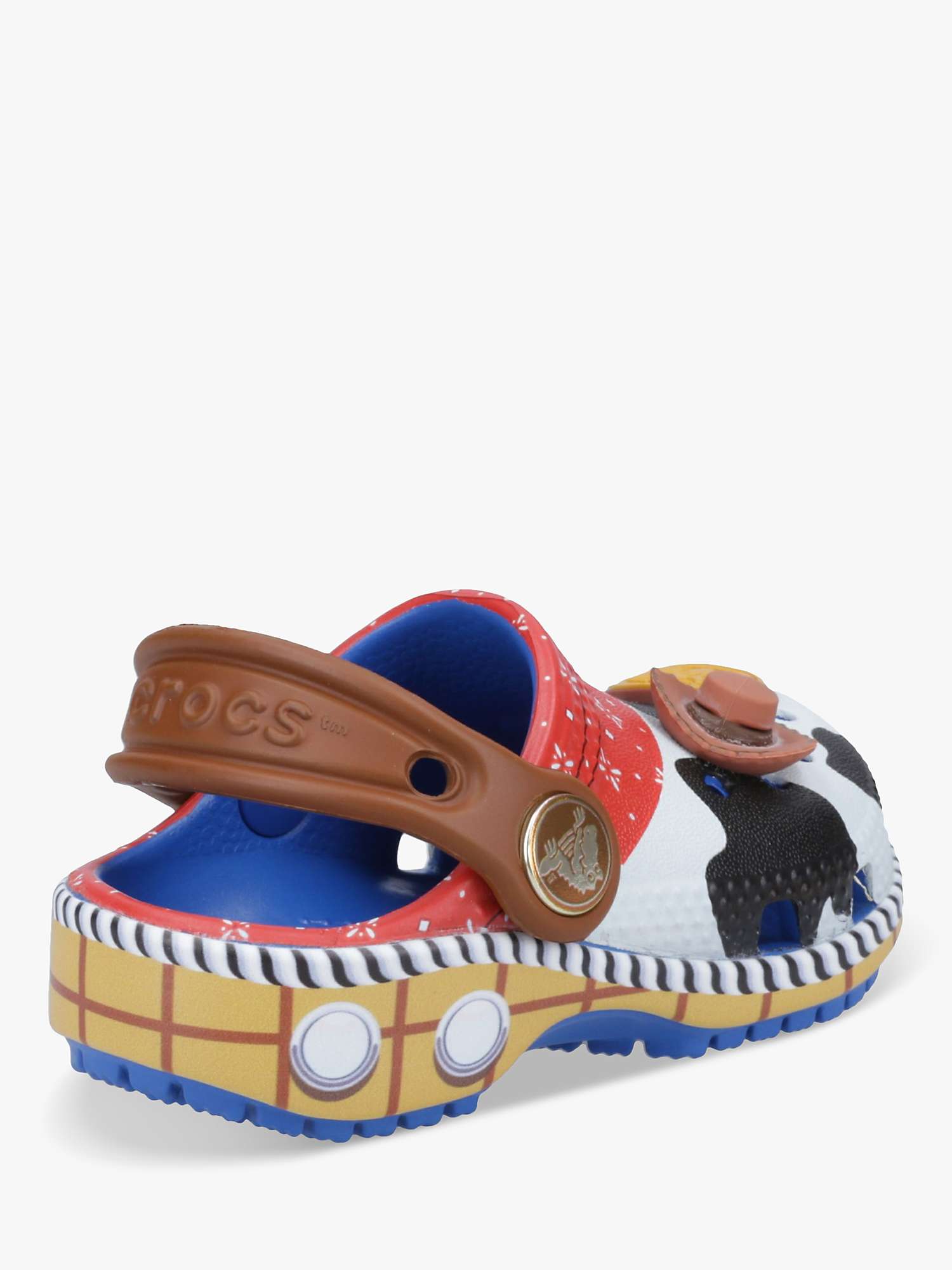 Buy Crocs Kids' Toy Story Woody Classic Clogs, Multi Online at johnlewis.com