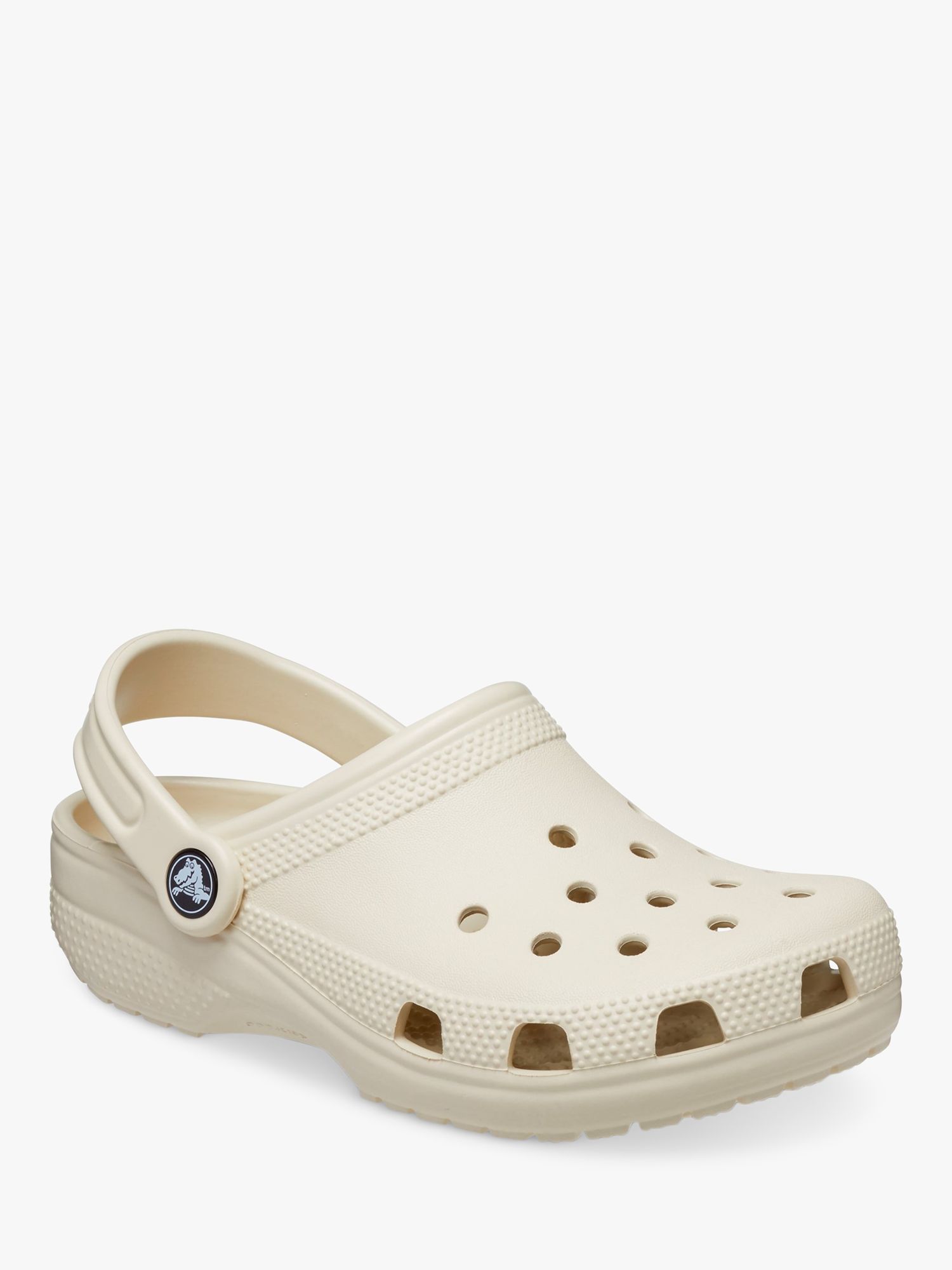 Crocs Kids' Classic Croc Clogs, Bone