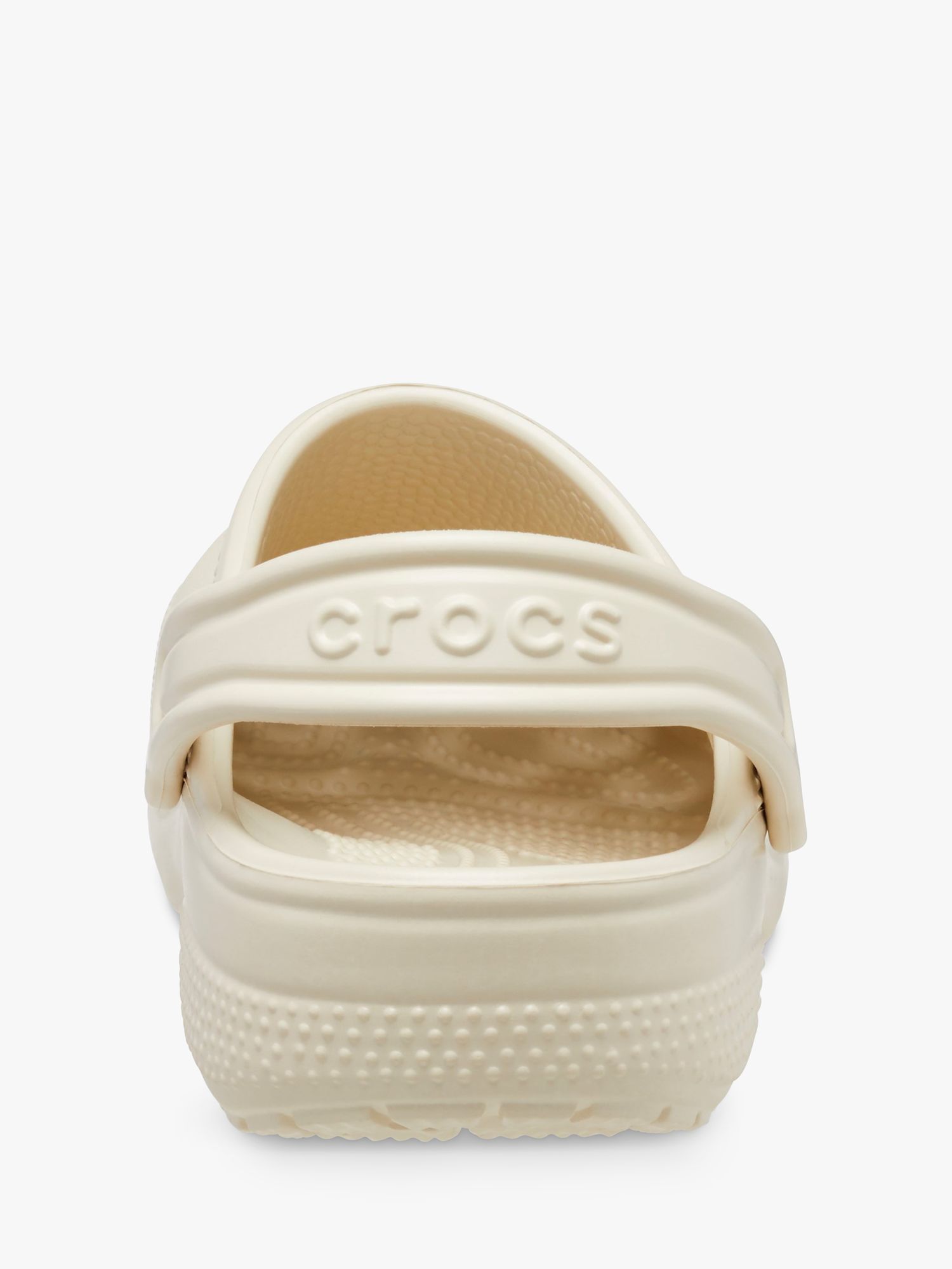 Crocs Kids' Classic Croc Clogs, Bone, 4 Jnr