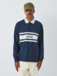 Dickies Yorktown Rugby Long Sleeve Shirt, Dark Navy