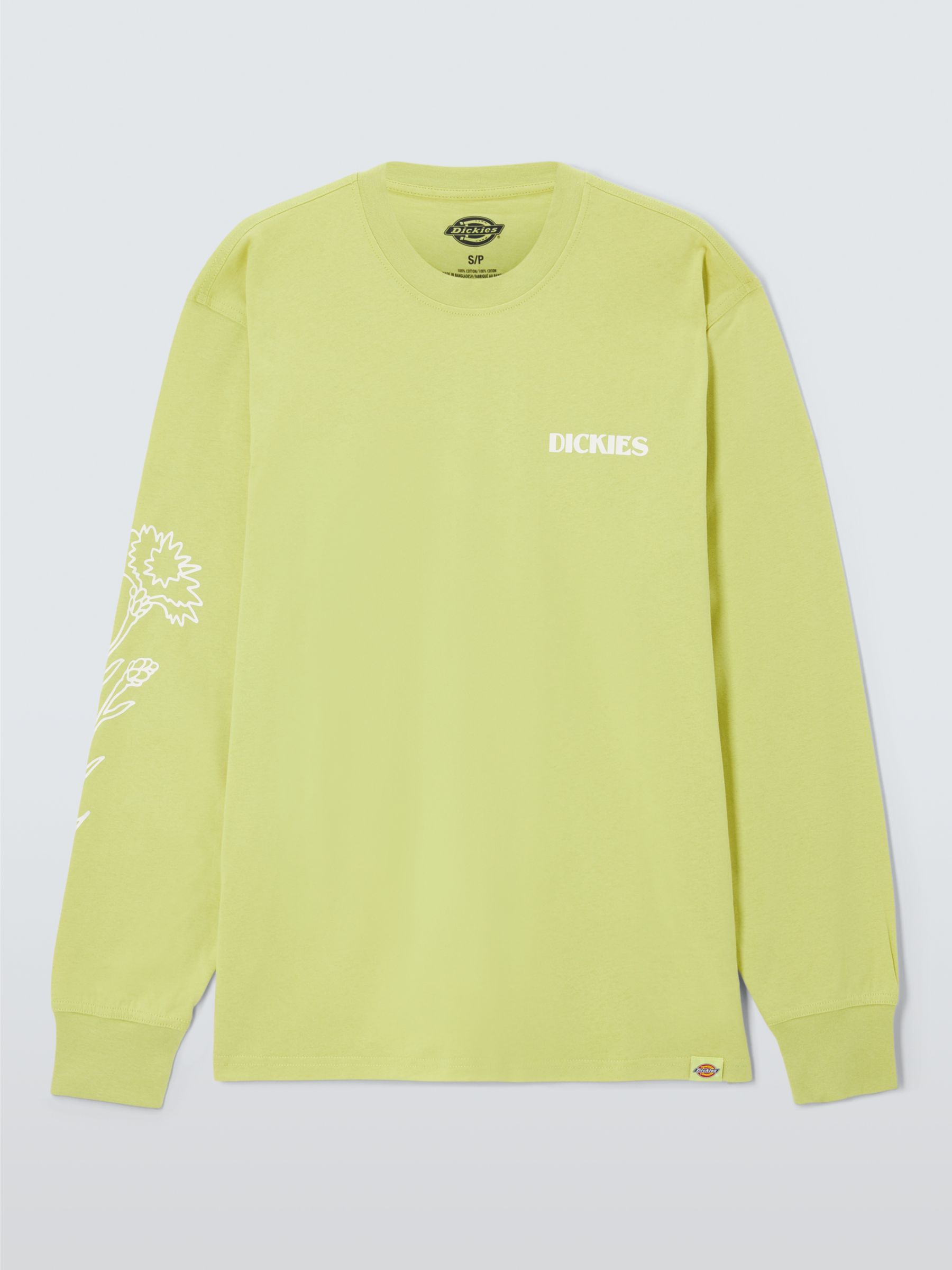 Dickies Timberville Graphic Long Sleeve T-Shirt, Pale Green, XL