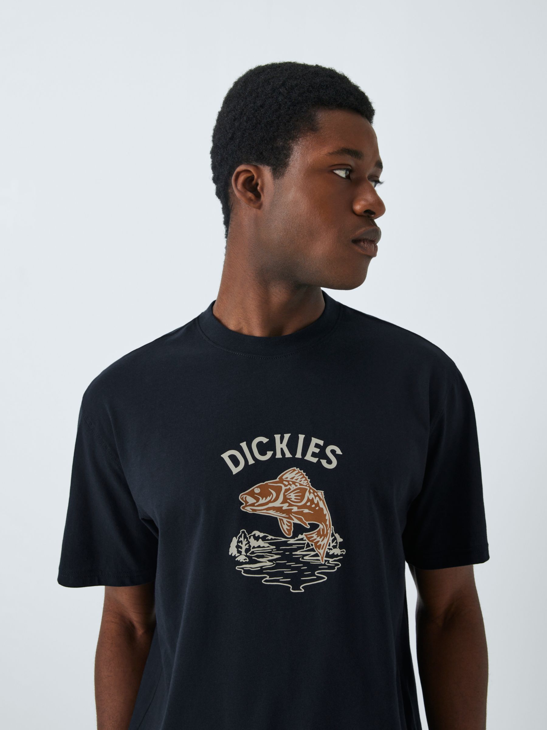 Dickies Dumfries Short Sleeve T-Shirt, Dark Navy, M