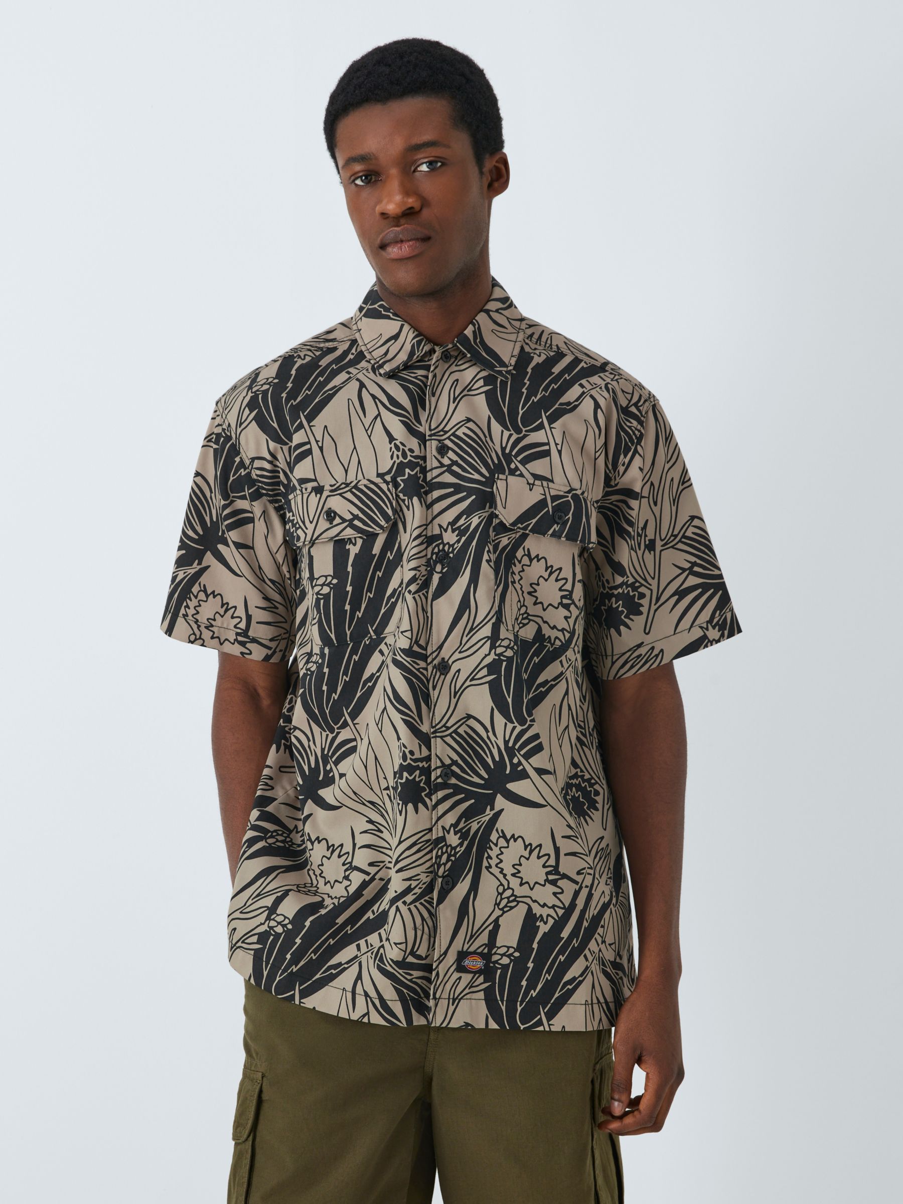 Dickies Max Meadow Short Sleeve Shirt, Multi, XL