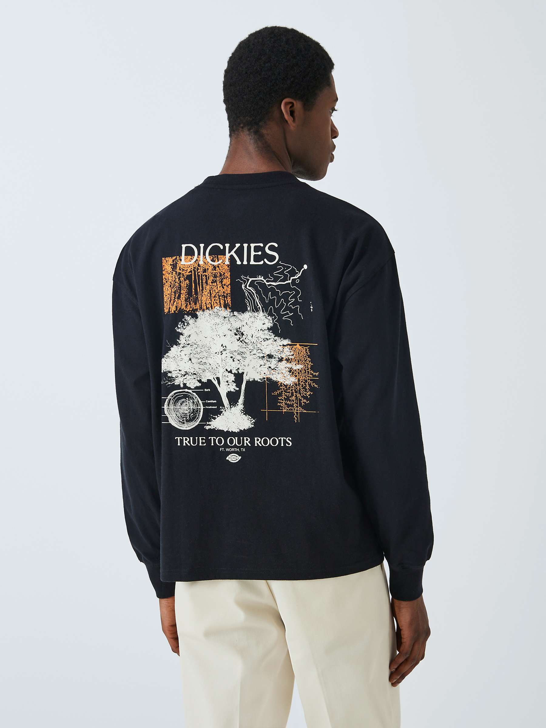 Buy Dickies Kenbridge Long Sleeve T-Shirt, Black Online at johnlewis.com