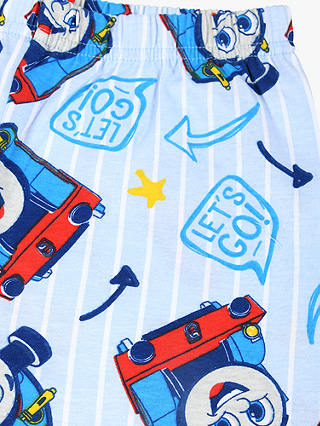 Brand Threads Kids' Thomas The Tank Engine Short Pyjama Set, Blue