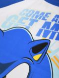 Brand Threads Kids' Sonic Prime Short Pyjama Set, Blue