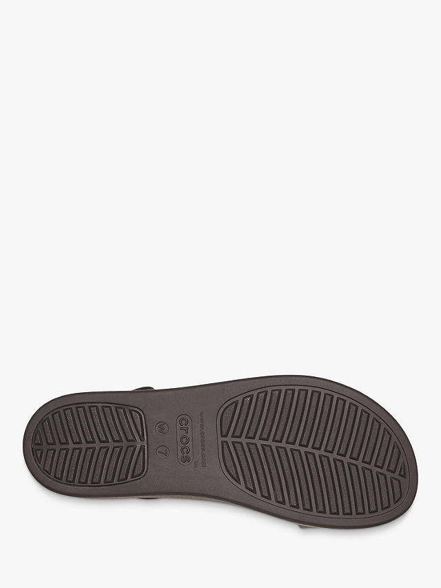 Crocs Brooklyn Low Wedge Platform Sandals, Black