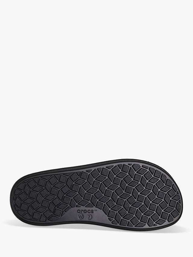 Crocs Brooklyn Luxe Sandal, Black