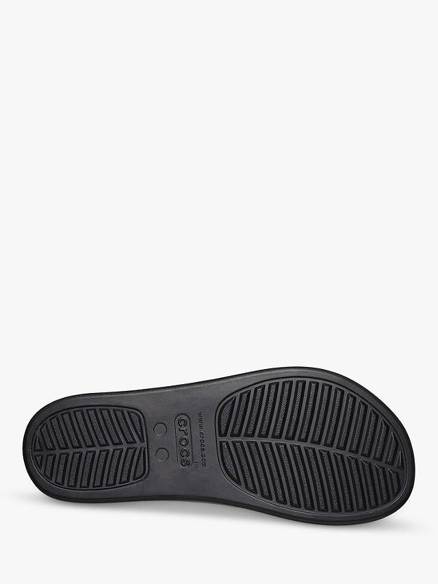 Crocs Brooklyn Flip-Flops, Black