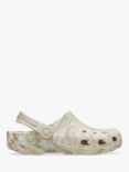 Crocs Classic Clogs, White/Marble