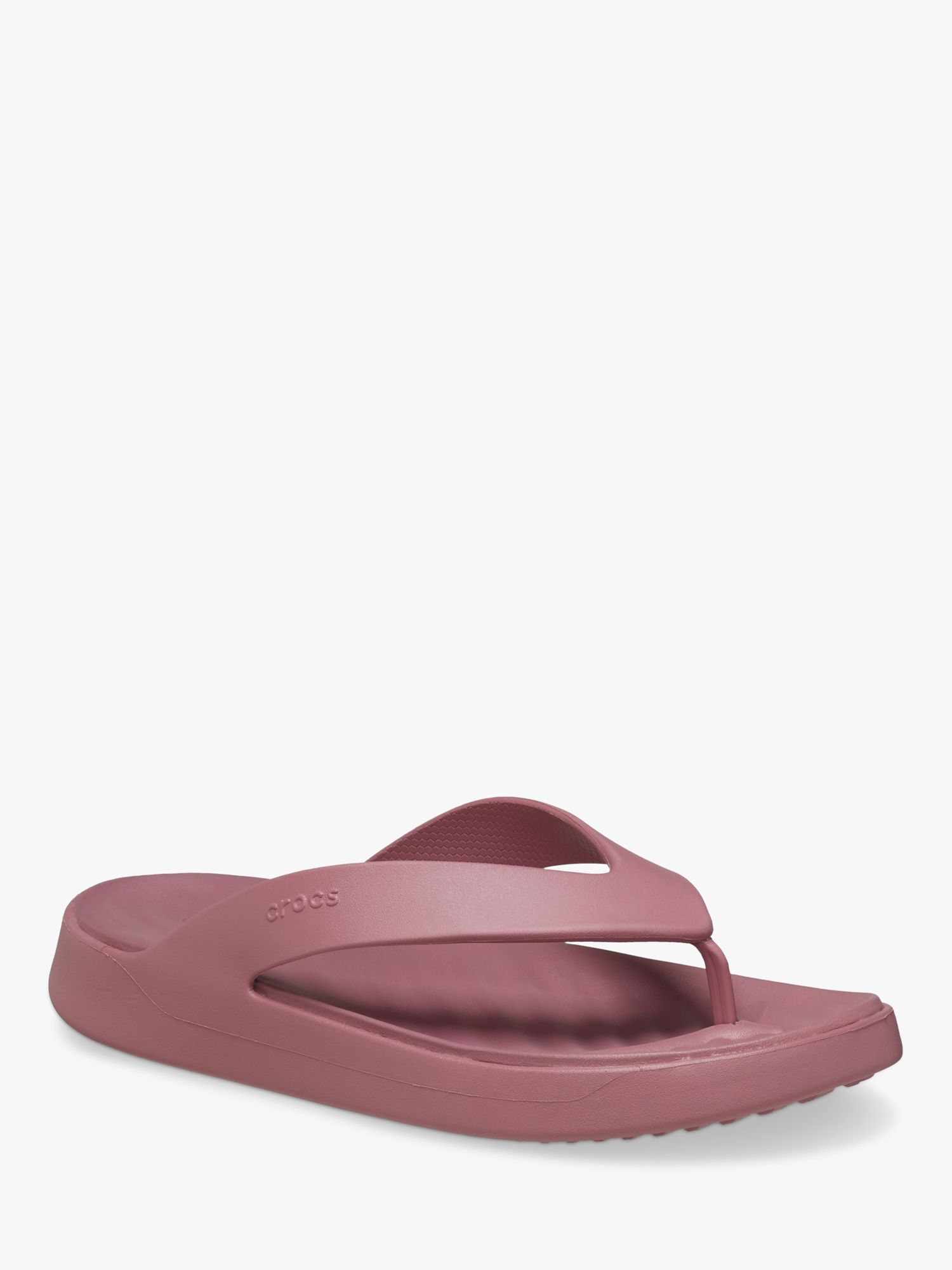 Crocs Getaway Flip-Flops, Dark Pink, 4