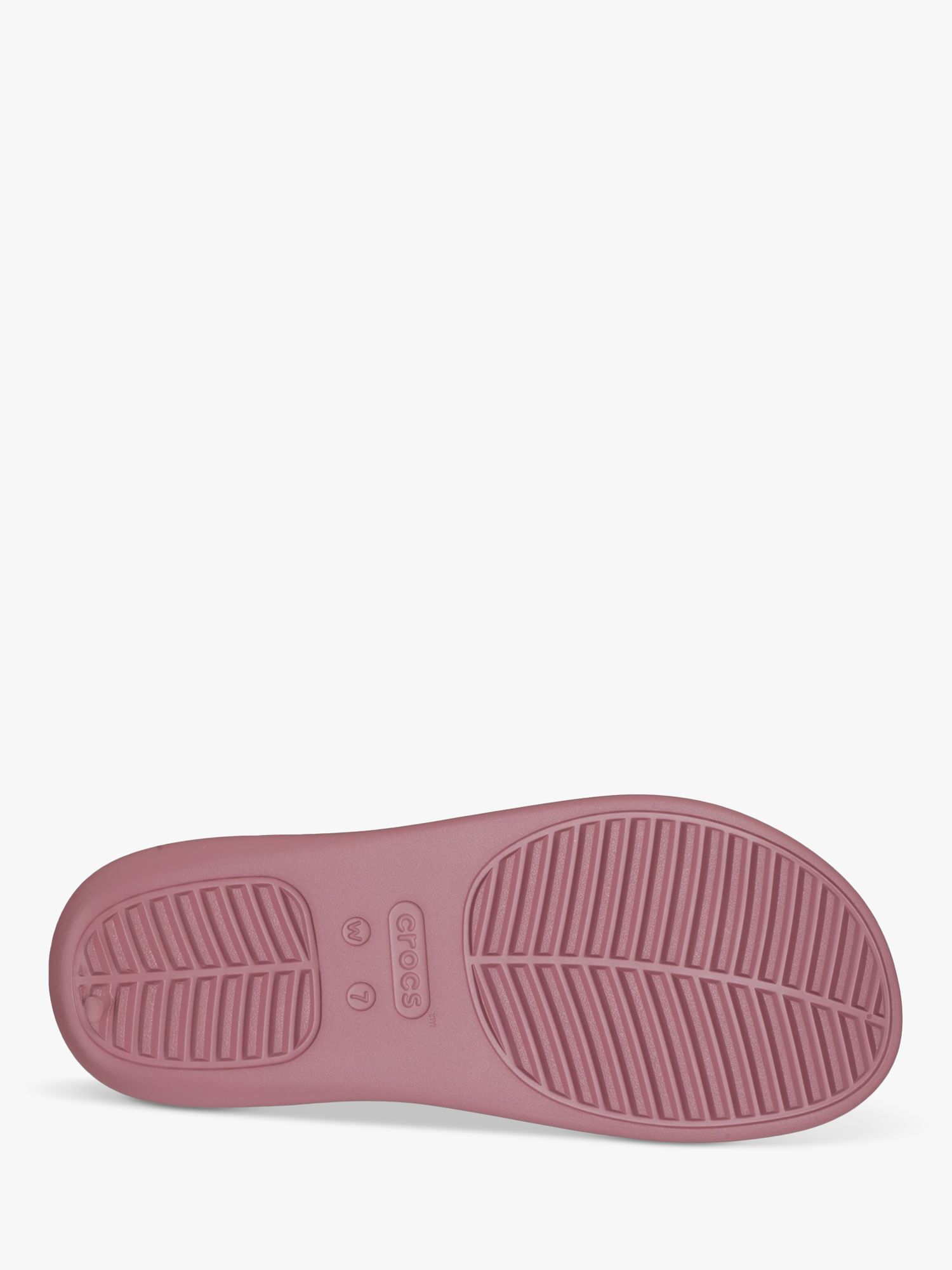 Crocs Getaway Flip-Flops, Dark Pink, 4