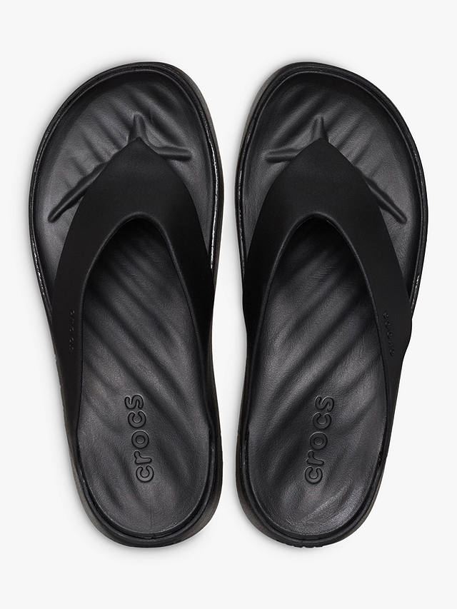 Crocs Getaway Platform Flip-Flops, Black