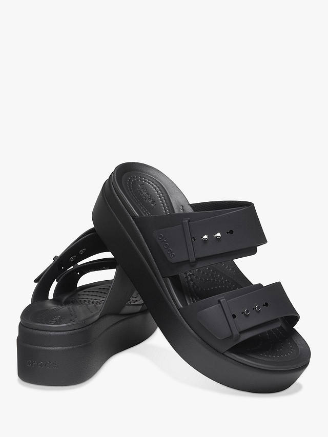 Crocs Brooklyn Sandals, Black