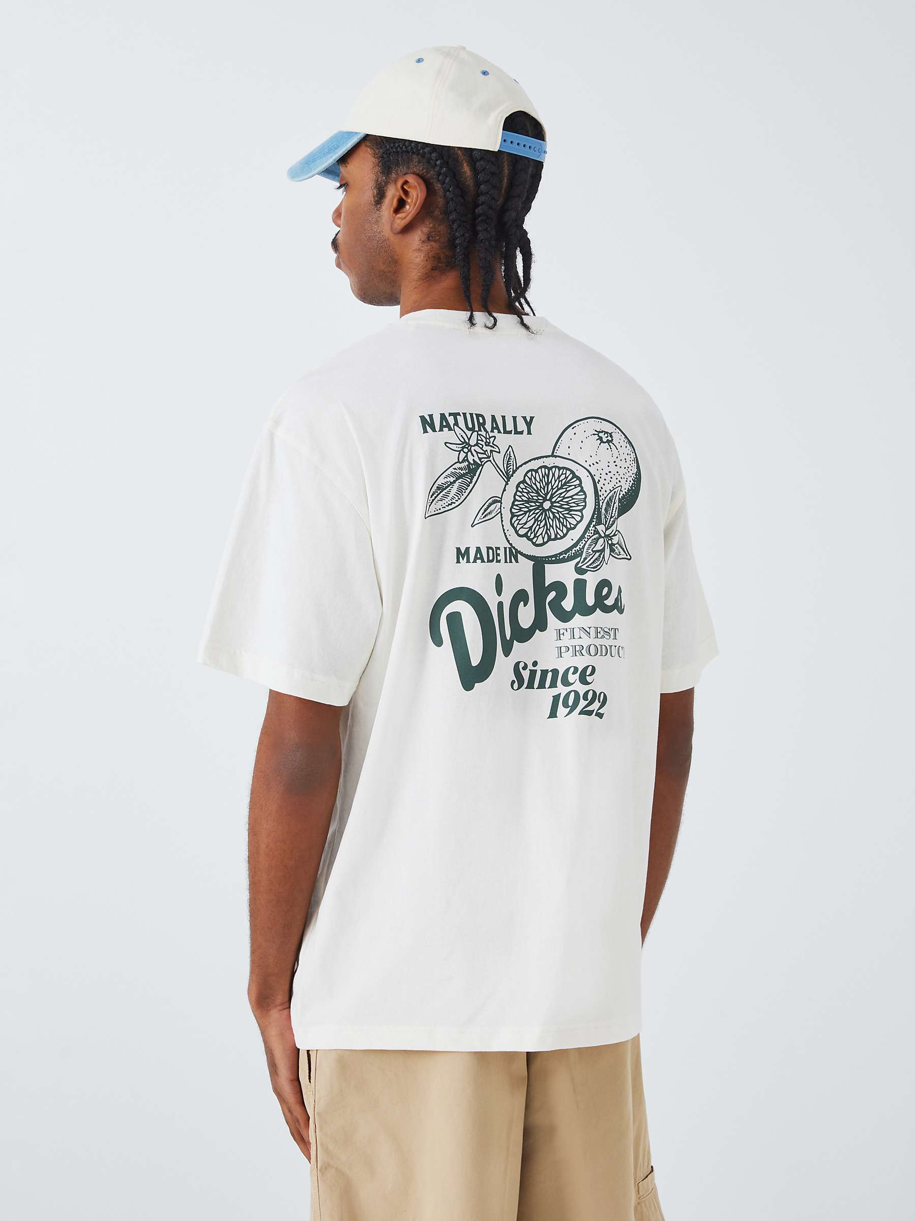 Buy Dickies Raven Short Sleeve T-Shirt, Cloud Online at johnlewis.com