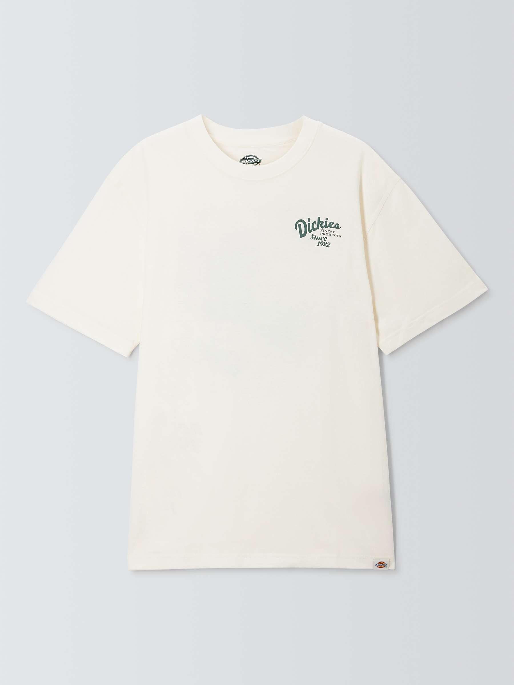 Buy Dickies Raven Short Sleeve T-Shirt, Cloud Online at johnlewis.com