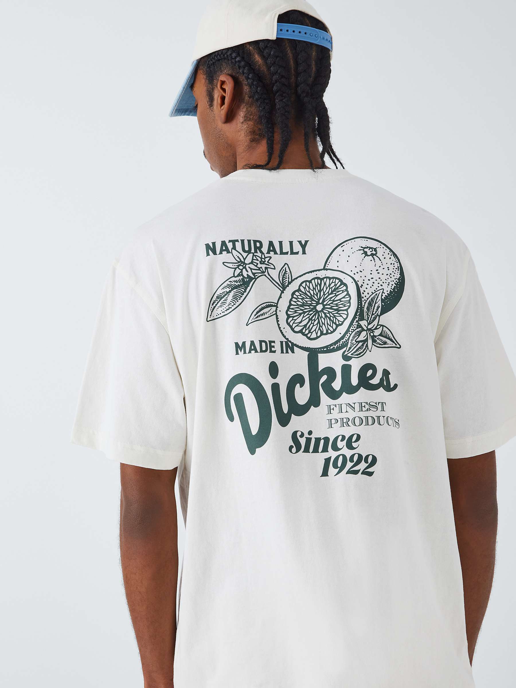 Buy Dickies Raven Short Sleeve T-Shirt, Cloud Online at johnlewis.com