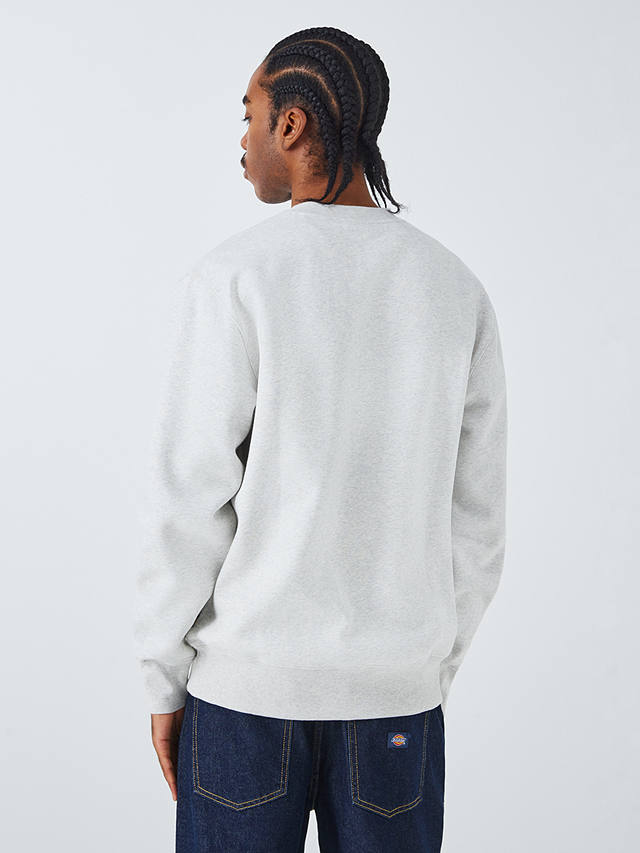 Dickies Summerdale Relaxed Fit Jumper, Light Grey