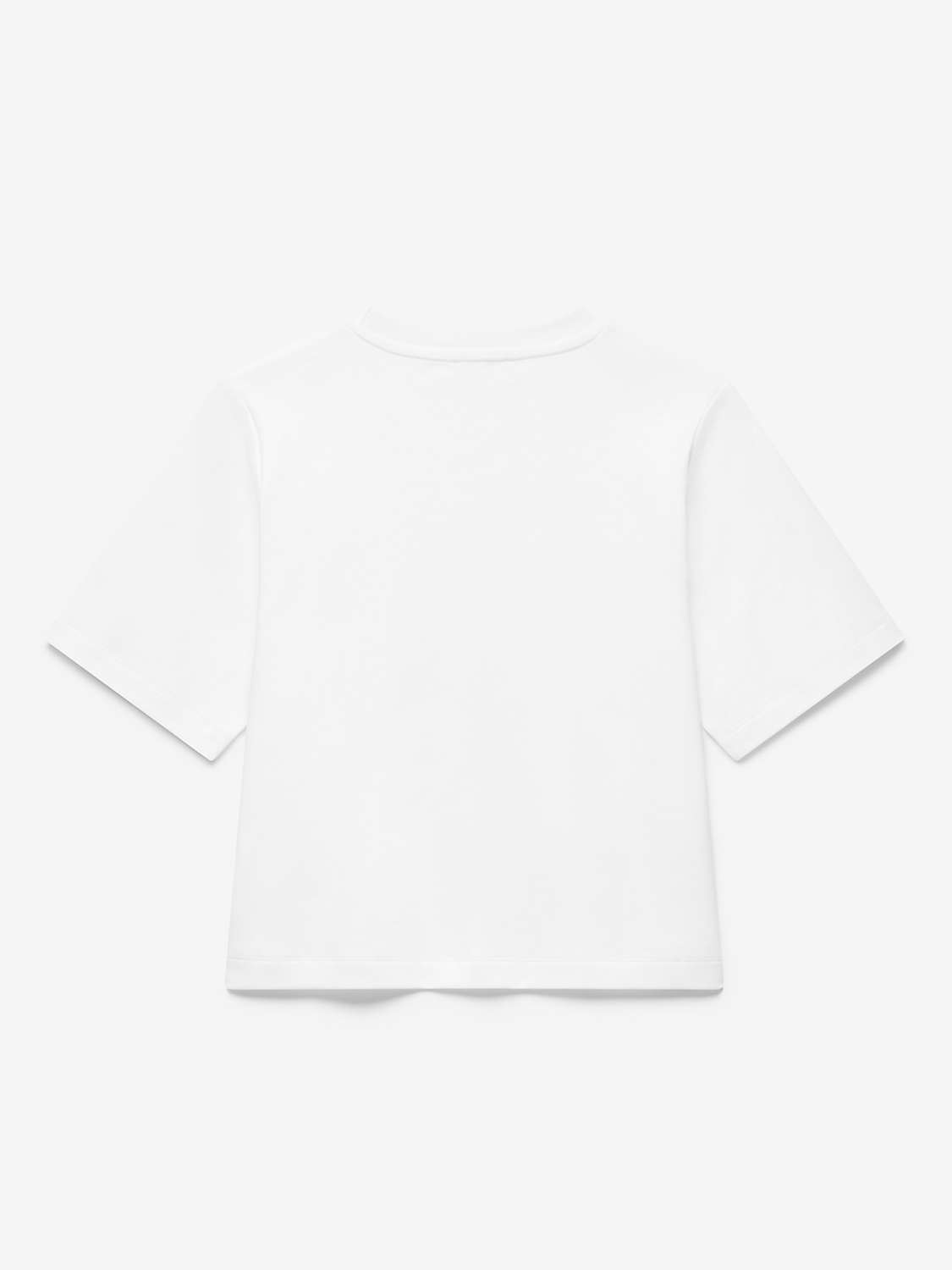 Buy Mint Velvet Ultimate Cotton T-Shirt, White Online at johnlewis.com