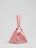 L.K.Bennett Taylor Satin Occasion Bag, Pink