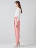 L.K.Bennett Royal Ascot Tabitha Cropped Trousers, Rose