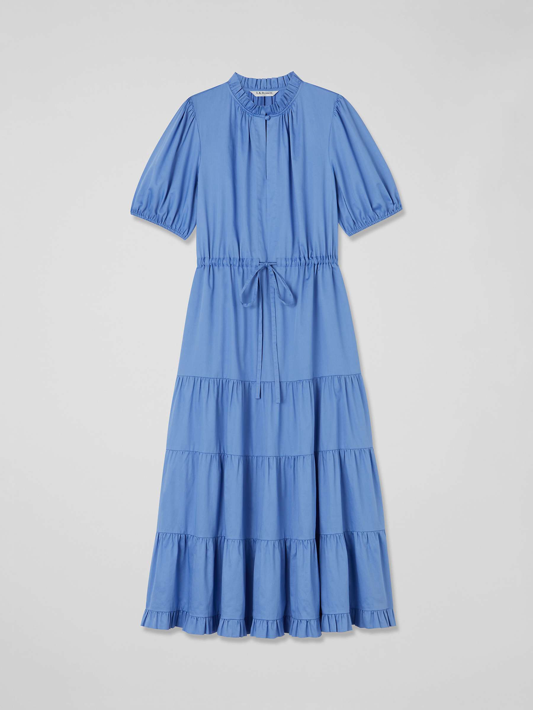 Buy L.K.Bennett Hedy Organic Cotton Midi Dress Online at johnlewis.com