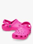 Crocs Kids' Classic Clogs, Pink Crush