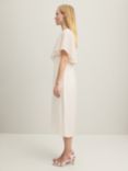 L.K.Bennett Royal Ascot Sadie Knee Length Dress, Cream/Ivory, Cream/Ivory