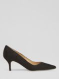 L.K.Bennett Farah Mid Heel Suede Court Shoes