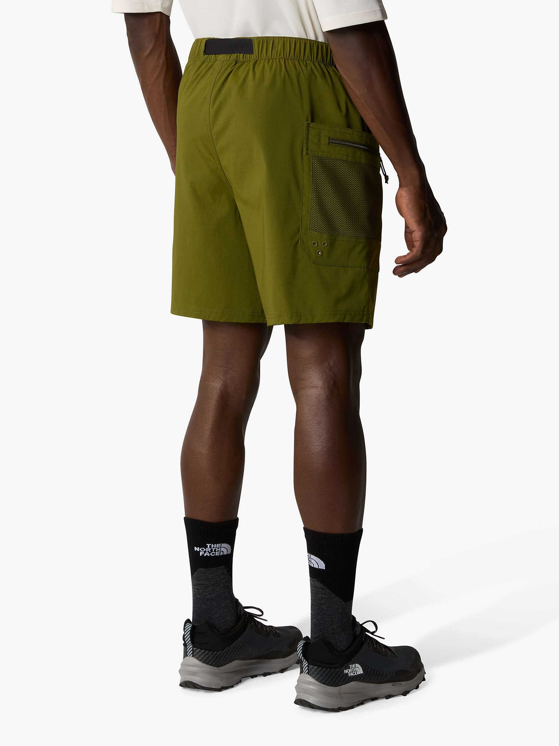 Buy The North Face Belted Relax Fit Shorts, Forest Olive Online at johnlewis.com