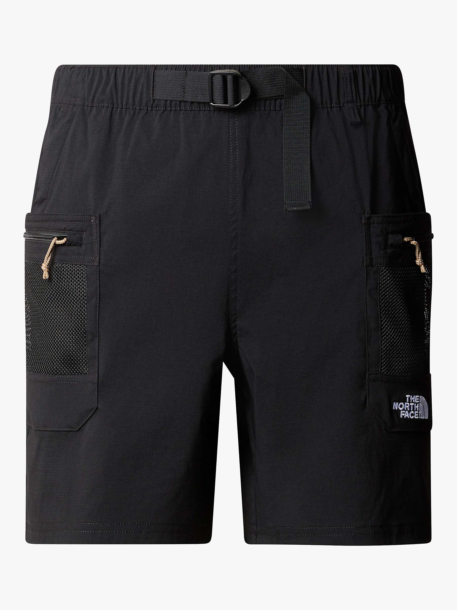 Buy The North Face Relaxed Fit Belted Shorts, Black Online at johnlewis.com