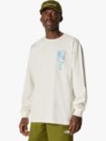 The North Face Outdoor Long Sleeve T-Shirt, White Dune, White Dune