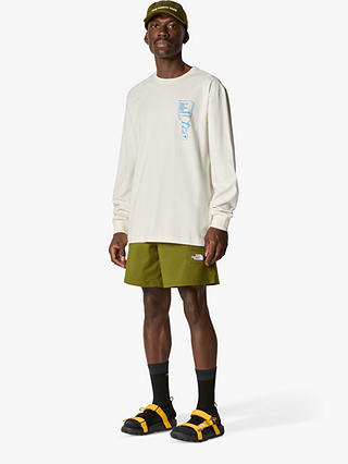 The North Face Outdoor Long Sleeve T-Shirt, White Dune